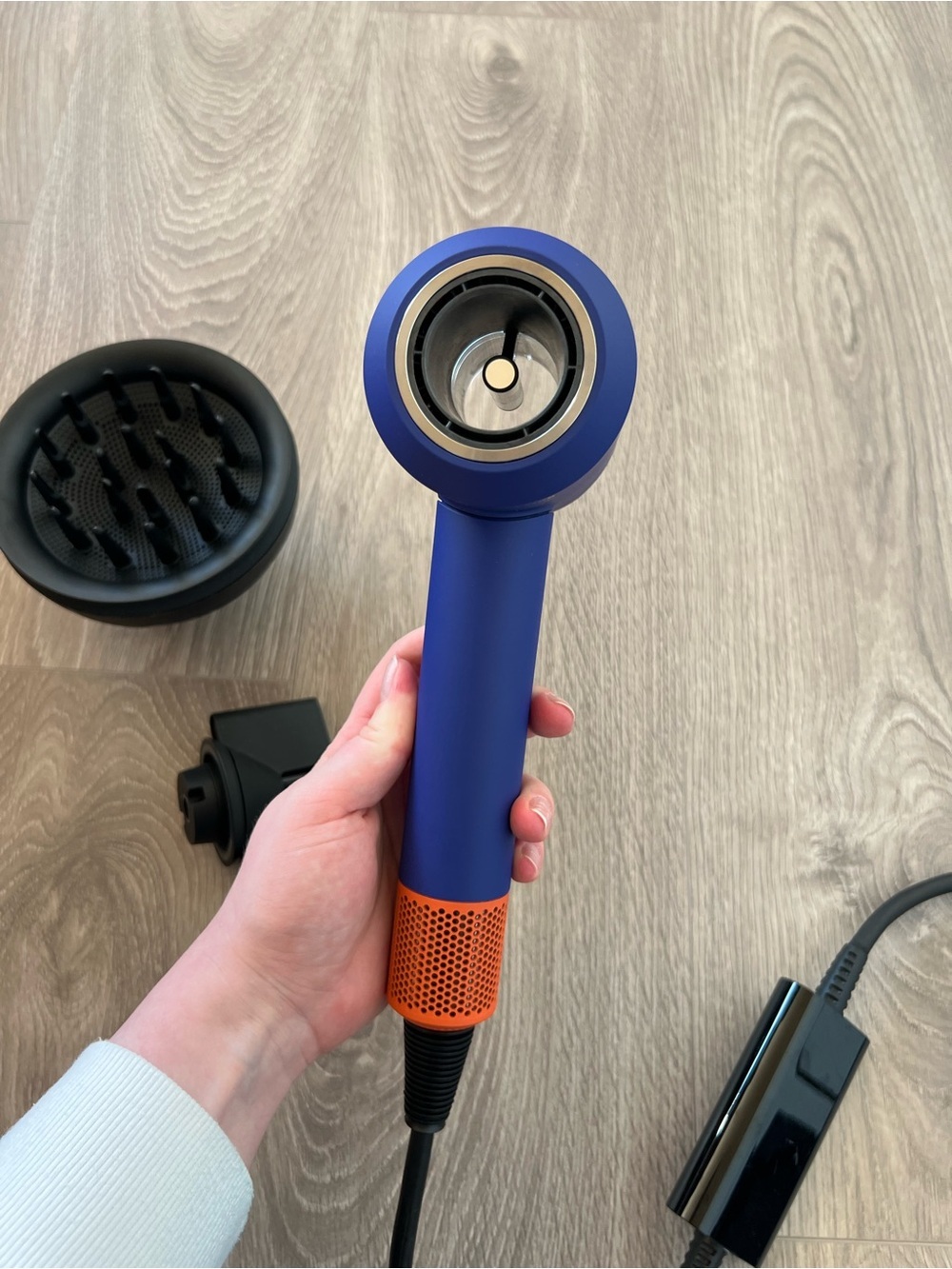 Dyson Supersonic Nural Hair Dryer Ceramic Vinca Blue Topaz - Picture 6 of 7